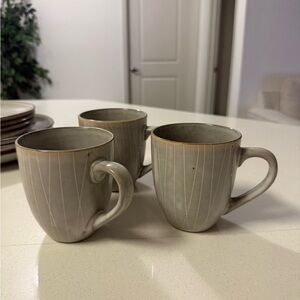 Solene Gray-Blue Mug Set of 3 - discontinued